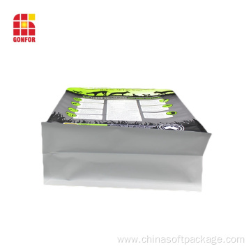 Box Pouch With Zipper Dog Food Packaging